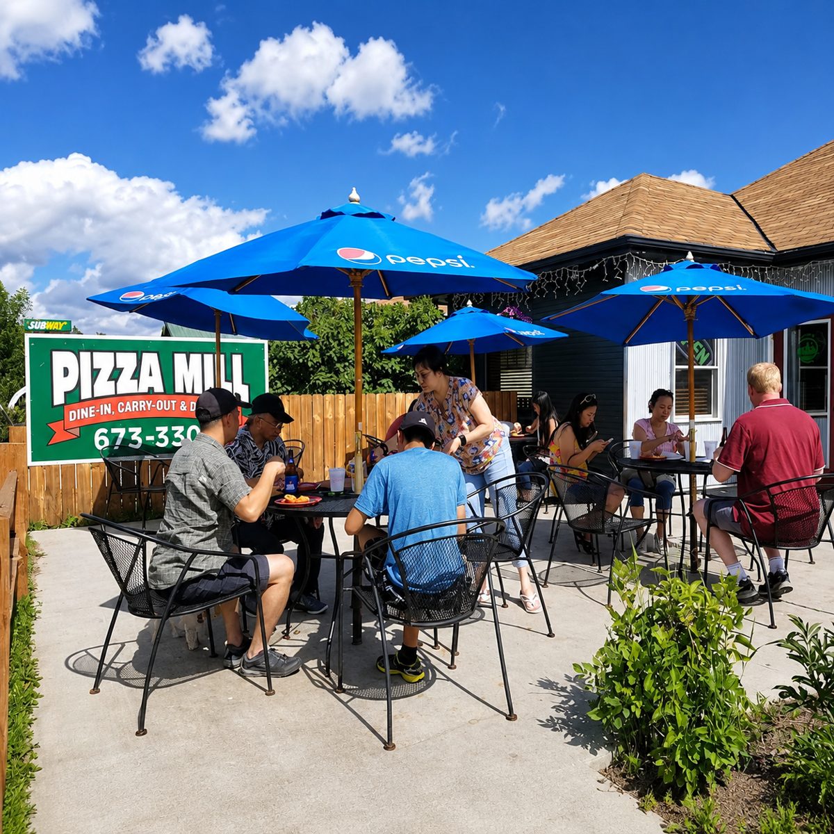 Indoor & Outdoor Seating